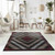 Homeroots Home Decor 7' x 10' Brown Geometric Area Rug