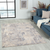 5' X 8' Gray Abstract Area Rug