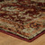 Homeroots Home Decor 5' x 7' Oriental Power Loom Stain Resistant Area Rug, Red Gold and Green