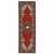 Homeroots Home Decor 2' x 3' Blue Red Green Gold Oriental Power Loom Area Rug