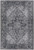 9' X 13' Grey Oriental Distressed Non Skid Area Rug