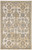Homeroots Home Decor 2' x 7' Ivory Sand Floral Vine Wool Indoor Runner Rug, Ivory Sand, Wool