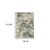 7' X 9' Beige And Ivory Abstract Area Rug