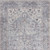 Homeroots Home Decor 6' x 9' Grey Medallion Distressed Washable Area Rug