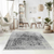 7' X 10' Black Oriental Area Rug