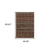 3' X 5' Blue And Ivory Ombre Area Rug