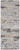 Homeroots Home Decor 8 Inch Abstract Power Loom Distressed Runner Rug, Tan Orange and Ivory