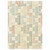 Homeroots Home Decor 6' x 9' Ivory Multi Neutral Tone Scratch Indoor Area Rug