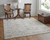 Homeroots Home Decor 4' X 6' Ivory Tan And Gray Power Loom Area Rug