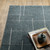 Homeroots Home Decor Geometric Power Loom Area Rug Grey Teal Beige Tan 8' x 11'