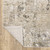 2' X 8' Beige Grey Ivory Tan And Brown Abstract Power Loom Stain Resistant Runner Rug - 606114607847