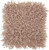 20" Pale PInk Shaggy Beads Square Throw Pillow