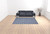 Homeroots Home Decor 8' x 11' Blue Floral Stain Resistant Non Skid Area Rug