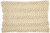 Cream Pom-Pom Detailed Lumbar Pillow