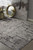 Homeroots Home Decor 5'x8' Ivory Grey Machine Woven Abstract Indoor Area Rug, Ivory Grey, Machine Woven
