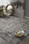 Homeroots Home Decor 5'x8' Ivory Grey Machine Woven Abstract Indoor Area Rug, Ivory Grey, Machine Woven