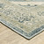 5' X 7' Blue Grey Beige And Teal Oriental Power Loom Stain Resistant Area Rug - 606114595441