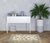 3' X 5' Ivory Blue Grey Teal Gold Green And Rust Oriental Power Loom Stain Resistant Area Rug With Fringe