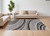 8' X 10' Gray Abstract Dhurrie Area Rug