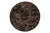 6' X 6' Chocolate Round Faux Fur Washable Non Skid Area Rug - 606114149606