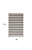 8' X 11' Black And White Striped Dhurrie Hand Woven Stain Resistant Area Rug