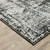 Homeroots Home Decor 4' x 6' Oriental Power Loom Stain Resistant Area Rug, Charcoal Rust Grey Blue Ivory Brown
