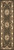 2' x 8' Green or Ivory Medallion Runner Rug