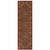 2' X 8' Red And Blue Oriental Power Loom Stain Resistant Runner Rug