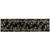 Homeroots Home Decor 10' Black Hand Tufted Bordered Tropical Bamboo Indoor Runner Rug, Black, Hand-Tufted