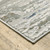 Homeroots Home Decor 2' x 8' Grey Ivory Oriental Power Loom Runner Rug