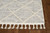 Homeroots Home Decor 5'x8' Ivory Grey Machine Woven Abstract With Fringe Indoor Area Rug