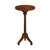 24" Dark Brown Manufactured Wood Round End Table