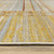 Homeroots Home Decor 6' x 9' Geometric Area Rug, Rust Gold Blue Grey Ivory and Tan, Power Loom Stain Resistant with Fringe