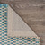 Homeroots Home Decor 8' x 10' Blue and Beige Toned Area Rug