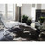 Homeroots Home Decor 60" X 84" Chocolate And White Cowhide Area Rug