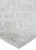 Homeroots Home Decor 5' x 8' Abstract Area Rug, Silver Gray and White, Stain Resistant