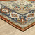 6' X 9' Rust Beige Teal Blue And Gold Oriental Power Loom Stain Resistant Area Rug - 606114595502