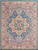 Homeroots Home Decor Teal and Pink Medallion Area Rug, 8' x 10', Teal and Pink