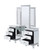 60" Mirrored Vanity Table with Mirror