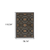 7' X 10' Blue Ivory And Red Oriental Area Rug With Fringe