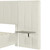 Beige Tufted Velvet Upholstered Queen Bed Frame