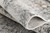 9' x 12' Gray Abstract Washable Non Skid Area Rug