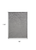 7' X 10' Gray And Silver Abstract Area Rug