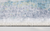 8' X 10' Blue and Ivory Abstract Area Rug