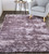 5' X 8' Purple Shag Tufted Handmade Area Rug - 606114104506