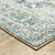 Homeroots Home Decor 8' x 10' Oriental Power Loom Stain Resistant Area Rug, Grey Blue and Ivory