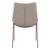 Set Of Two Walnut Solid Back Dining Chairs