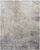 Homeroots Home Decor 8 X 10 Inch Abstract Power Loom Distressed Area Rug, Tan Ivory and Gray