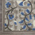8’ x 11’ Gray and Blue Vines Indoor Outdoor Area Rug - 4512822812588