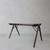 53" Walnut Wood Trestle Base Dining Table